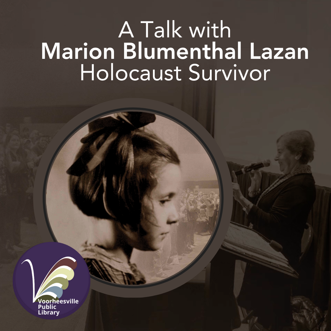 A Talk with Marion Blumenthal Lazan, Holocaust Survivor
